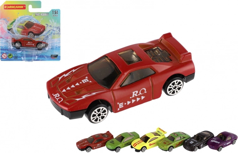 Auto wechselt die Farbe freier Lauf 7 cm - 6 Arten