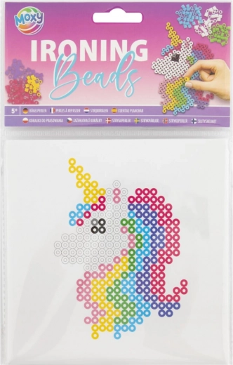 Bügelperlen Einhorn 15x15 cm