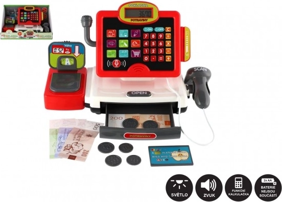 Digitale Kinderkasse mit Licht und Sound