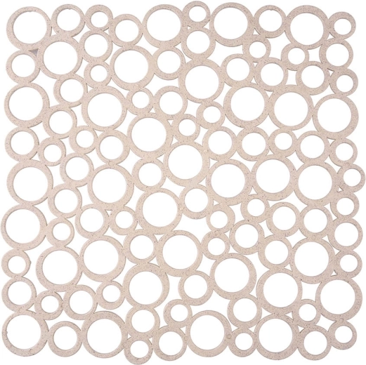 Bio-Hanf-Schutzmatte für die Spüle 29 × 29 cm – weich, Noppenoberfläche