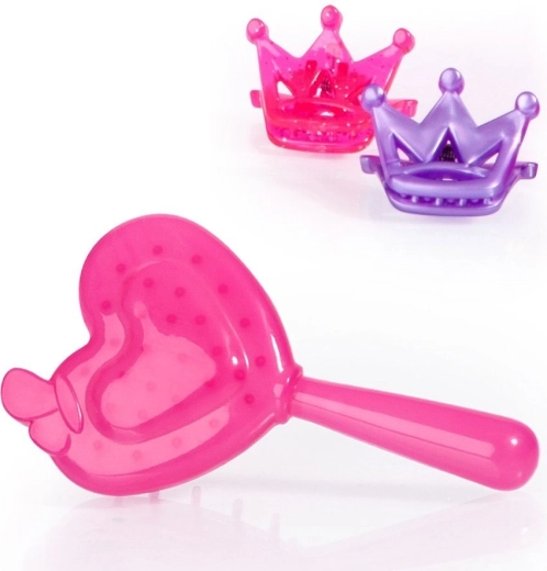 Frisuren mit Kamm und Haarklammern