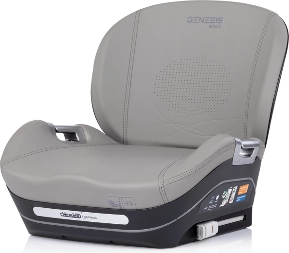 Chipolino Genesis Smart i-Size Sitzerhöhung mit ISOFIX 125–150 cm, Platinum