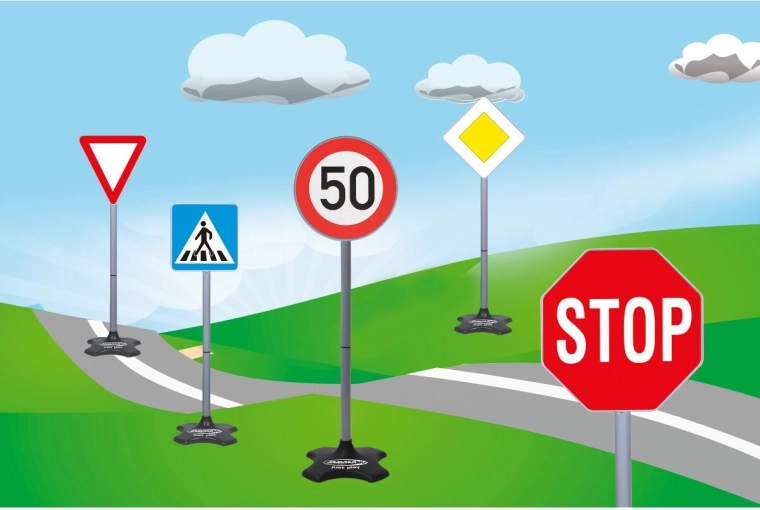 Jamara Verkehrsschilder-Set A (30 Teile)