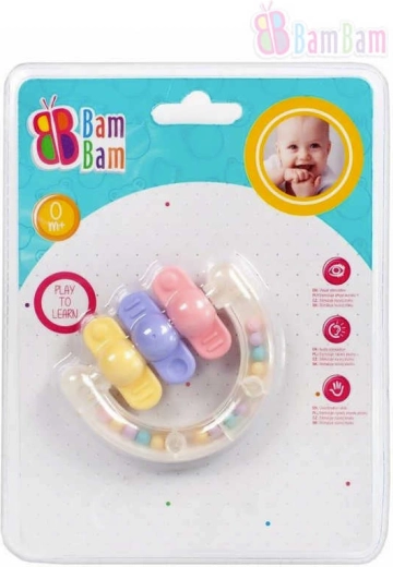 Bam Bam Rassel mit Beißring Formen – 1 Stück