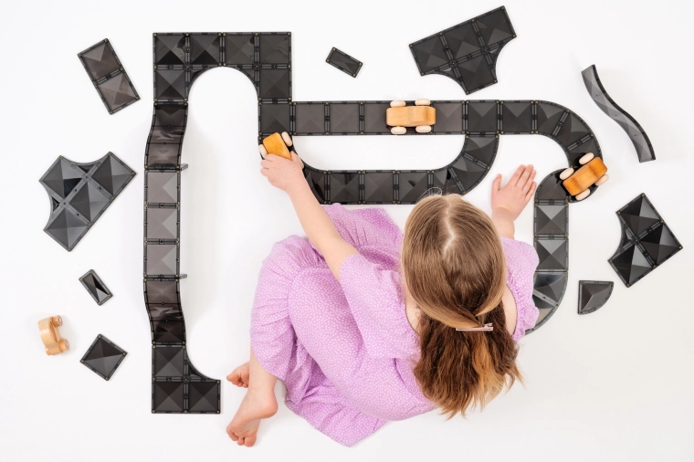 Bauen Sie endlose Straßennetze