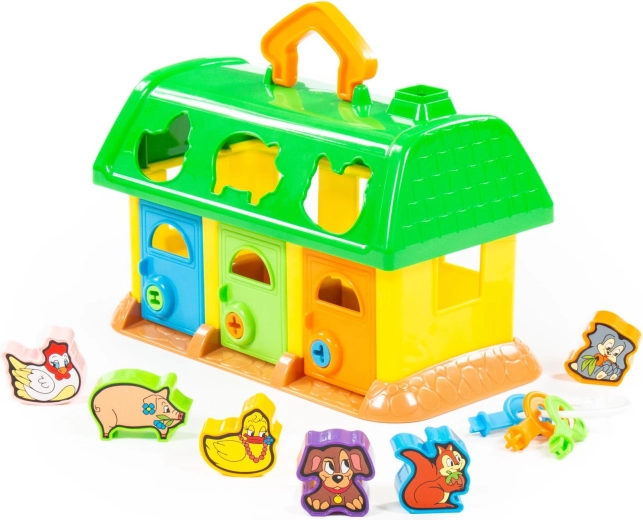 Schlüssel und Schlösser zur Förderung der Feinmotorik