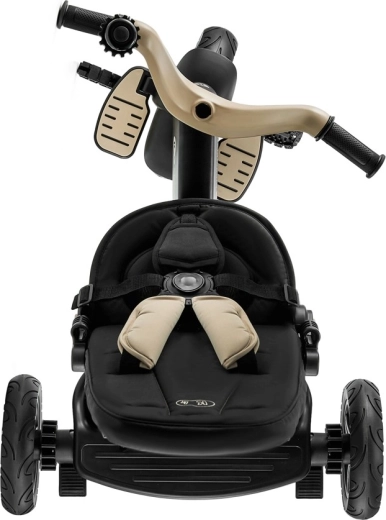 360° drehbarer Sitz und Komfort in Ruheposition