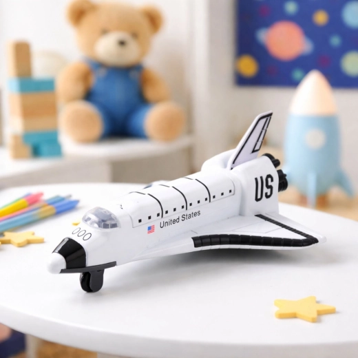 Realistisches, vom Space Shuttle inspiriertes Design