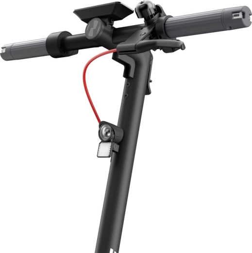 Sicherheit dank Dual-Bremsen und Blinkern