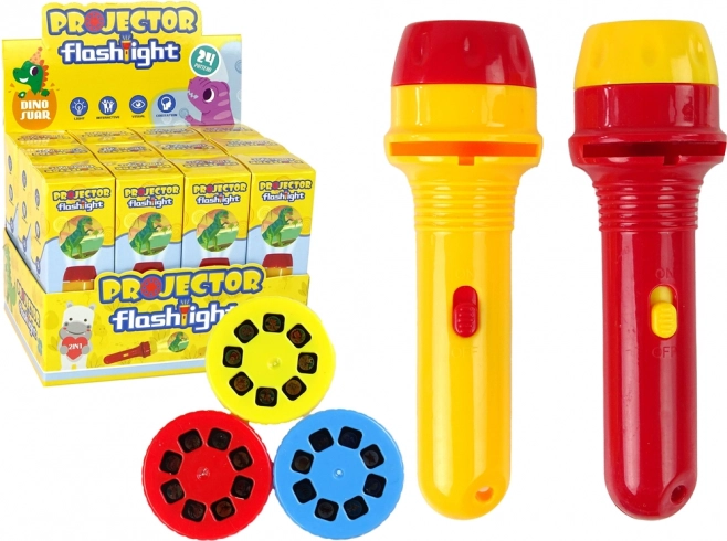Kinderprojektor mit 3 austauschbaren Scheiben