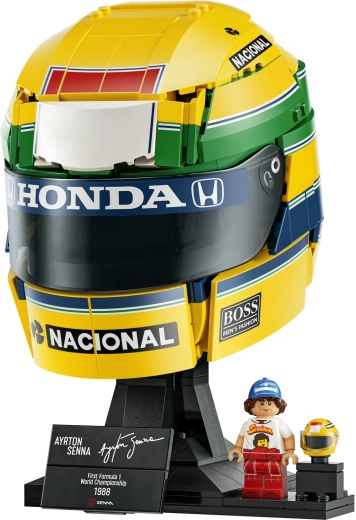Ikonischer Helm von Ayrton Senna