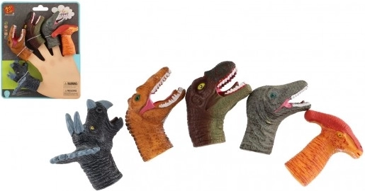 Fingerpuppen Dinosaurier - Set mit 5 Stück