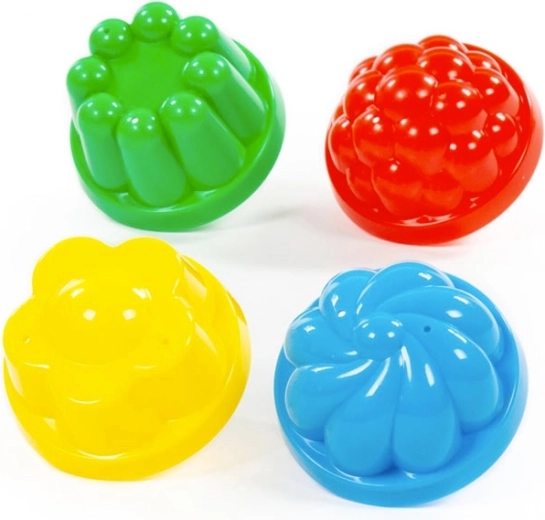 Sandförmchen-Set, 4 Stück