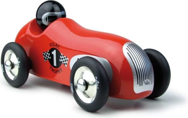 Vilac rotes historisches Rennwagen