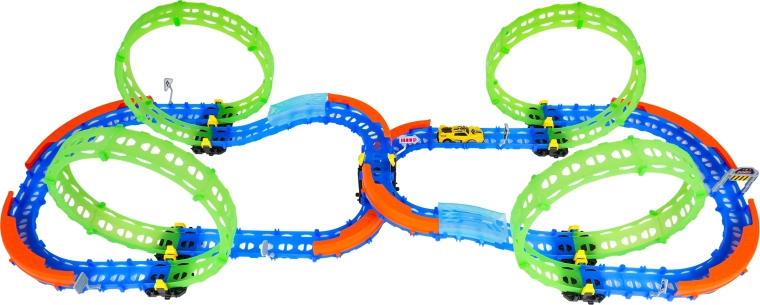 Vier 360°-Loops für Stunttricks