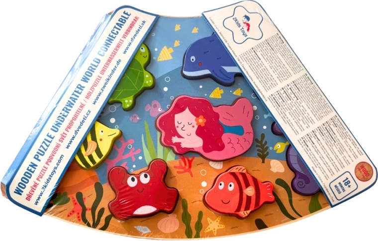 Verbindbare Puzzle-Serie