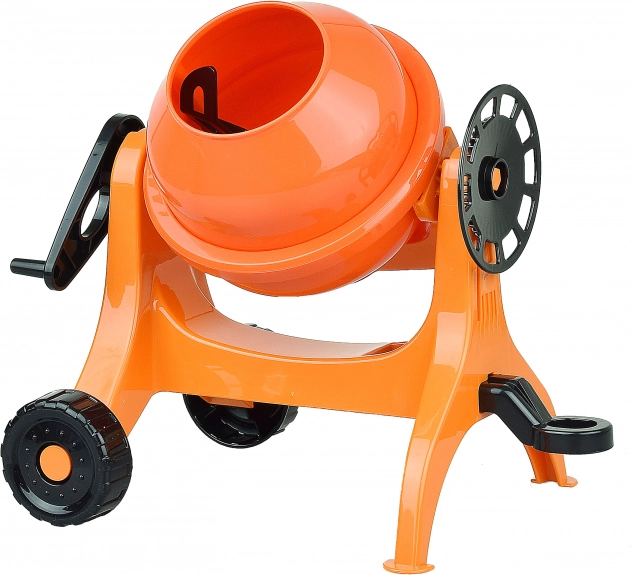 LENA kleine orangefarbene Kindermischmaschine