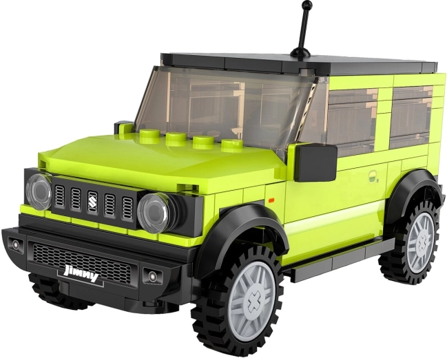 CaDA Suzuki Jimny 1:24 grüner Bausatz