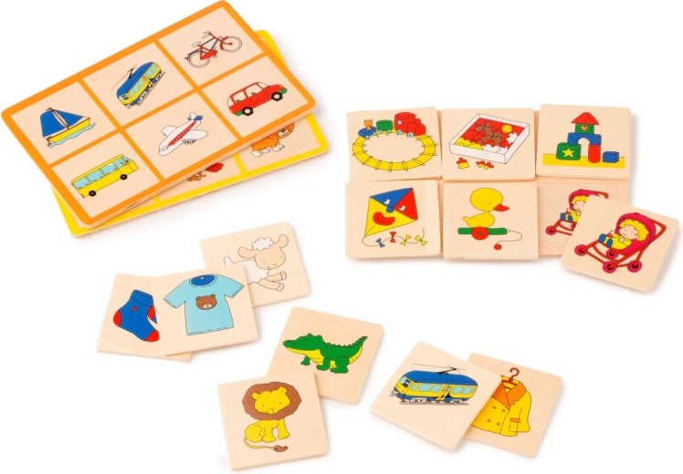 Toys for life Bingo-Spiel zur Wortschatzerweiterung