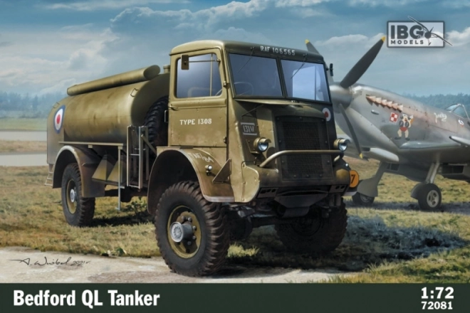 Modell Bedford QL Tanker 1:72