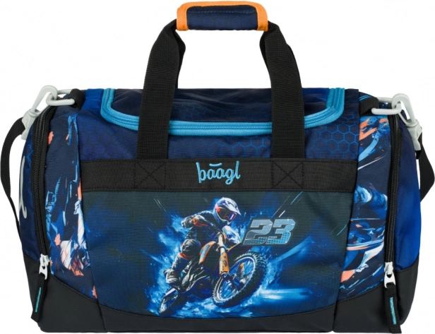 Kinder-Sporttasche Baagl Motorrad