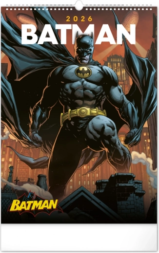 Wandkalender Batman Dark 2026