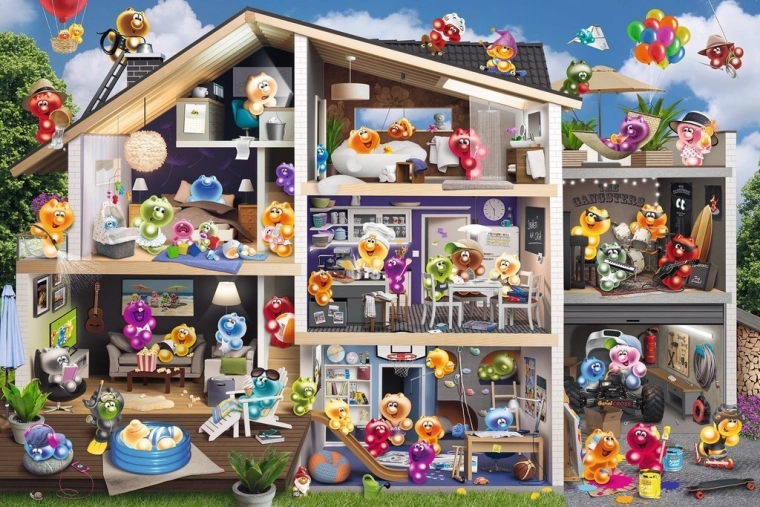 Ravensburger Puzzle Gelini Puppenhaus 5000 Stk