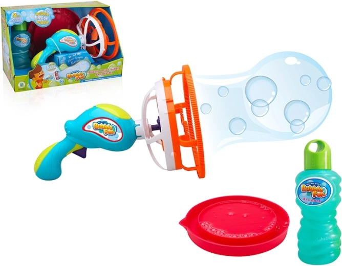 Jumbo-Seifenblasenmaschine mit 236 ml Nachfüllung Bubble Fun