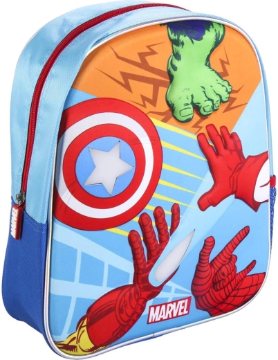 Marvel Avengers 3D-Rucksack mit Licht 31 cm - 1 Stück