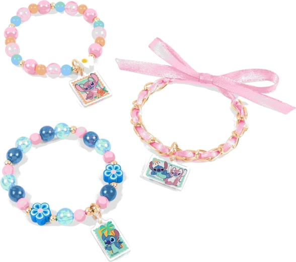 Stellen Sie bis zu 12 Armbänder mit Stitch-Anhängern her
