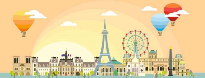 Panorama-Puzzle 1000 Teile – PARIS von Ravensburger