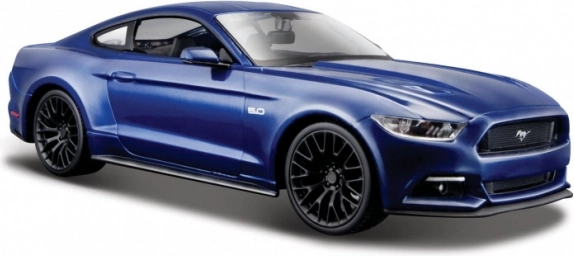 Verbund-Modellauto Ford Mustang GT 2015 1:24 blau