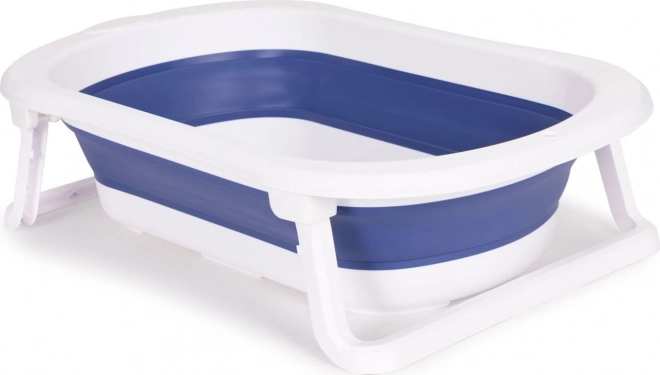 Faltbare Babybadewanne mit Abfluss Ecotoys blau