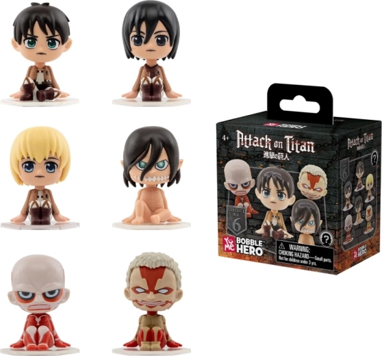 Sammelfigur Attack on Titan Bobble Hero, assortiert – 1 Stück
