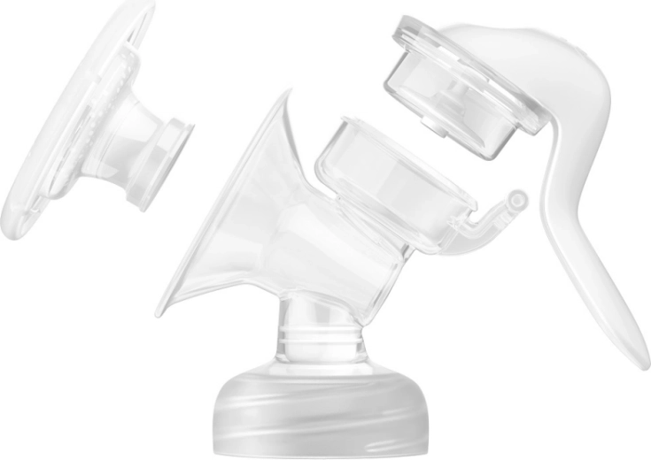 Weicher Silikoneinsatz für natürliches Abpumpen