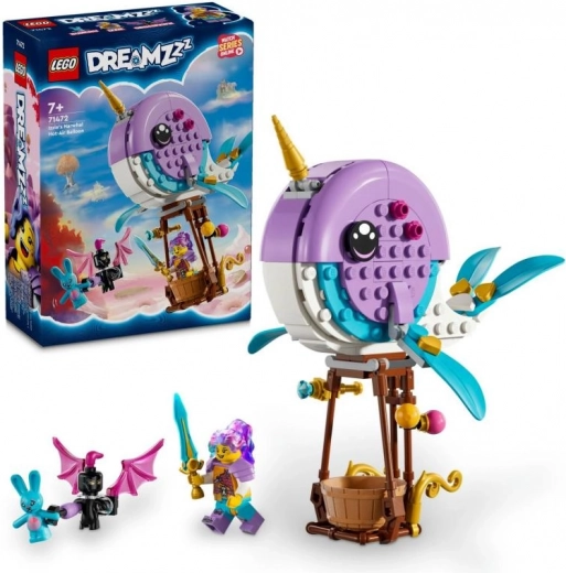 LEGO® DREAMZzz™ 71472 Izzie und ihr Narwal-Heißluftballon