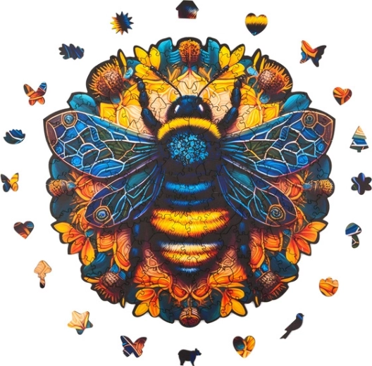 Versteckte Figuren und Symbole im Puzzle