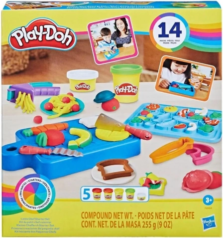 Play-Doh Starter-Set Kleiner Koch und Schneiden Lernen
