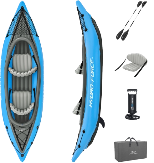 Komplettset bereit fürs Wasser