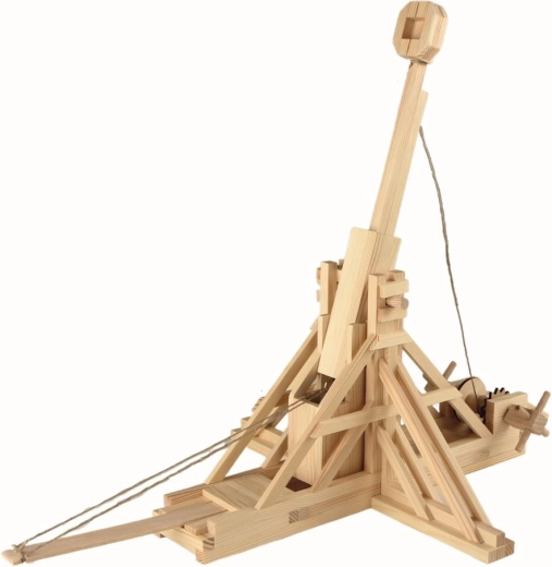 Walachia Holz-Bausatz zum Kleben Trebuchet