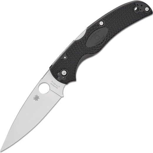 Taschenmesser SPYDERCO Native Chief Lightweight, schwarz, satiniert