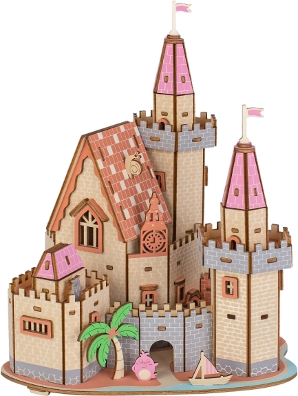 Holz-3D-Puzzle – Strandburg WOODCRAFT
