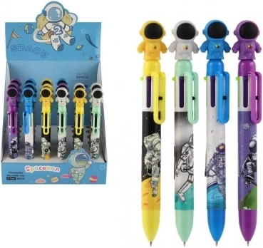 Kugelschreiber Astronaut mit 6 Farben