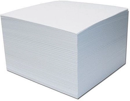 Block mit selbstklebenden Notizzetteln 9 × 9 × 4,5 cm