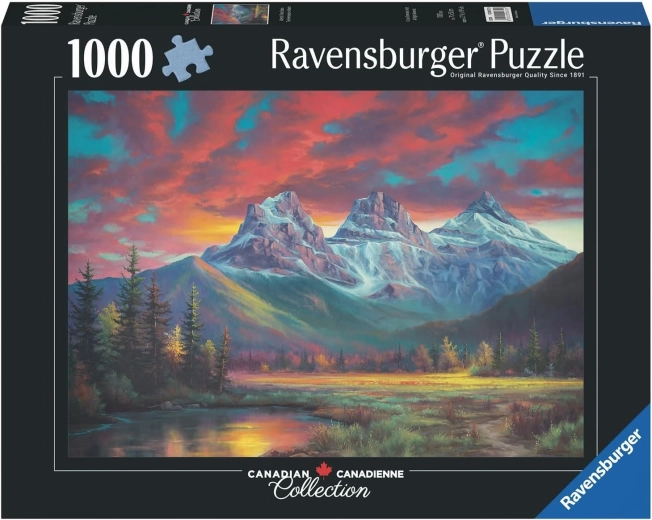 Ravensburger Puzzle Canadian Collection: Drei Schwestern, Alberta – 1000 Teile