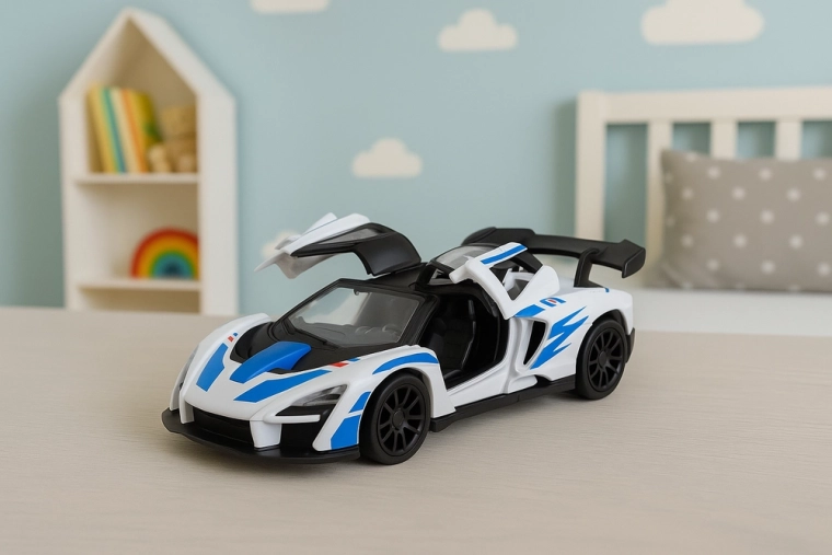 Öffnende Türen und realistische Details