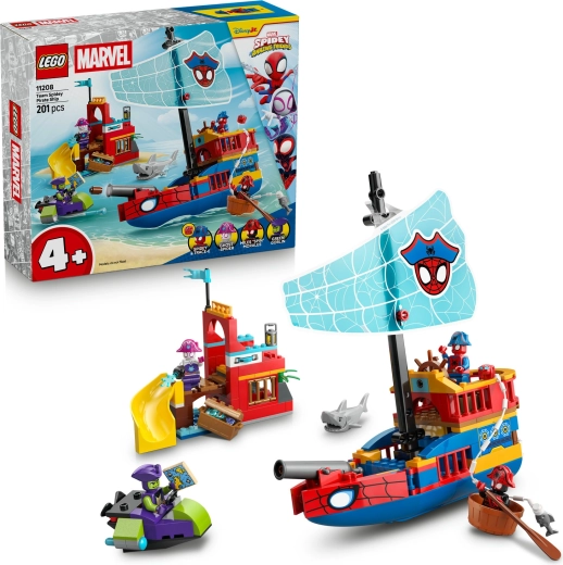 LEGO Marvel Piratenschiff von Spideys Team