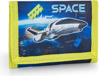 Kinder-Textilgeldbörse Space