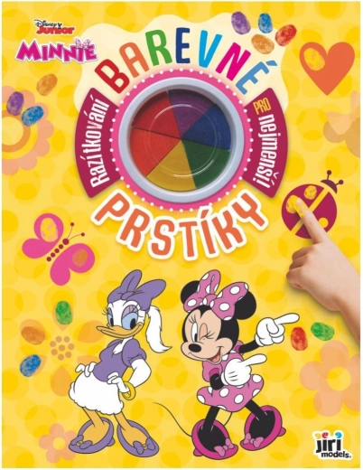 Heft Bunte Finger MINNIE mit Fingerfarben 23 × 30 cm