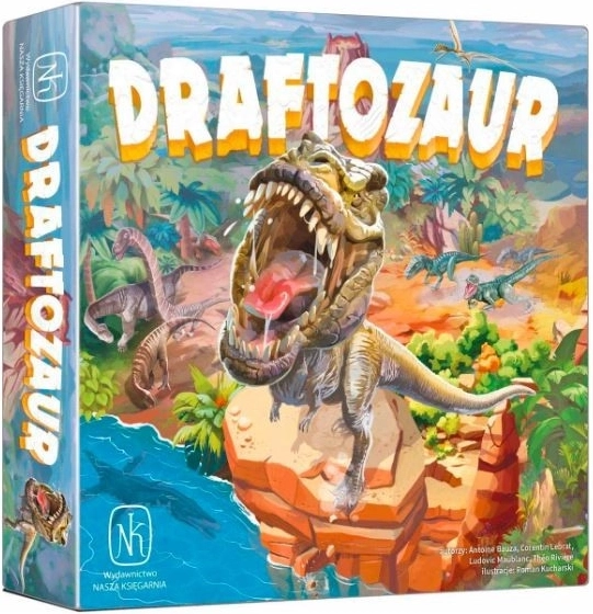 Draftosaurier – Familienspiel mit Strategie und Holz-Dinosauriern